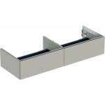 Geberit Стенен шкаф Geberit One с 2 чекмеджета, матово сив, 135 см (505.076.00.7)