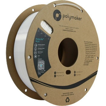 Polymaker PolyLite Silk PLA White - 1, 75 mm / 1000 g (PA03010)