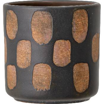 Bloomingville Кашпа Avo 12 см черна (82048992)