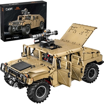 Double E CaDa 61036 Vojenské auto Humvee 1:8 3935 ks – Zboží Dáma