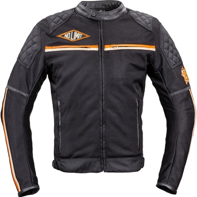 W-TEC 2Stripe čierno-béžovo-oranžová