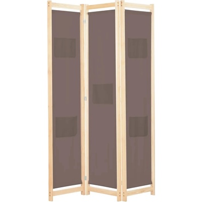 VidaXL Paraván 248179 120 x 170 cm hnědý