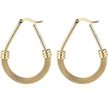 HARAHU Обици al-28373 - Златна / Тип4 kp28373 (al-28373)