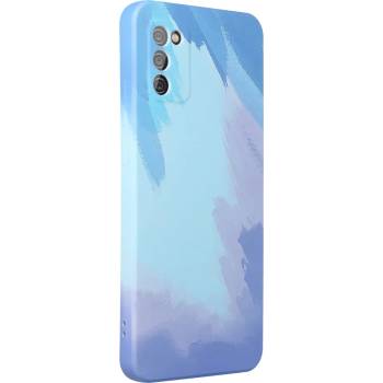 Image 1 of Forcell Силиконов Калъф за Samsung A02S, Printing Pop Case, Син (5903396111853)