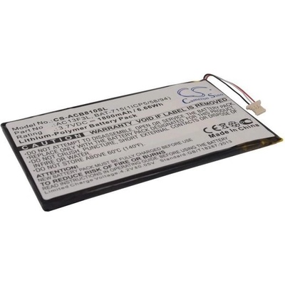 Cameron Sino Батерия за Acer B1-A71, Acer Tab B1, 1800 mAh, Li-Pol (CS-ACB810SL)