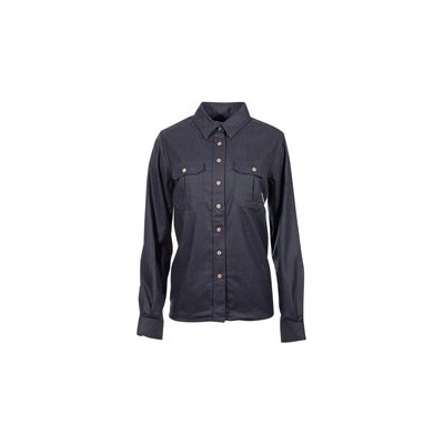 Aclima Leisurewool reborn dámska košeľa dark grey melange