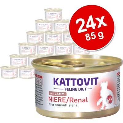 KATTOVIT Niere/Renal Chicken Tin 24x85 g