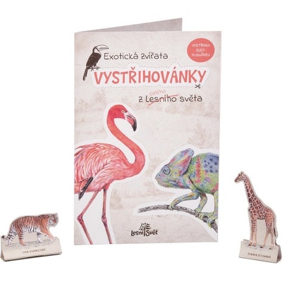 Lesní svět | Vystřihovánky Exotická zvířata