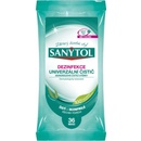 Sanytol Dezinfekce jednorázové čistící utěrky vůně eukalyptu 2 x 24 ks