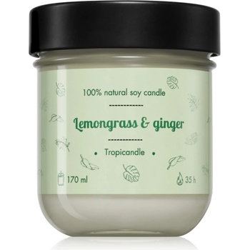 TROPIKALIA Lemongrass & Ginger ароматна свещ 170ml