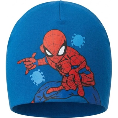 Bavlněná čepice Spiderman petrolejová Set 1144