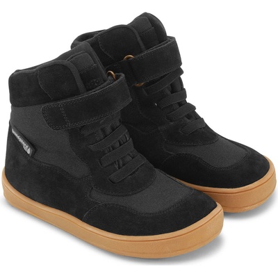 Bundgaard Barefoot dětské zimní boty Brooklyn TEX černé