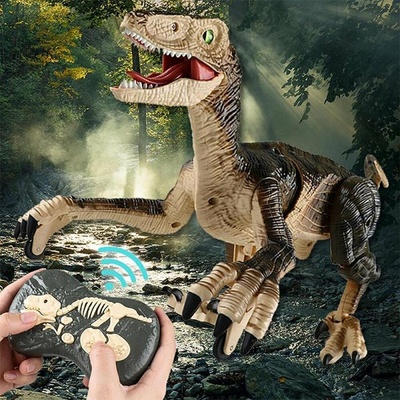 Deminas RC dinosaurus na diaľkové ovládanie velociraptor