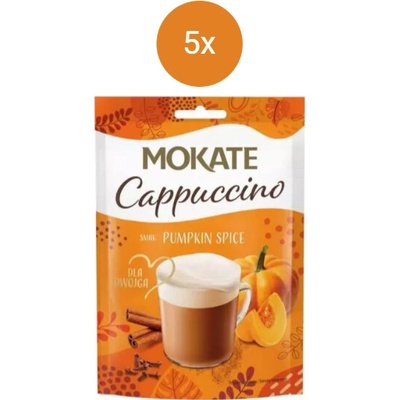Mokate cappuccino tekvicové 5 x 110 g