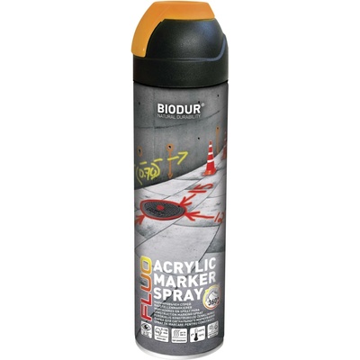 Biodur značkovací sprej 500 ml oranžová