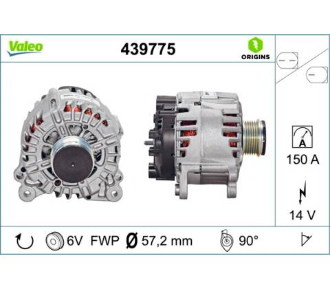 Alternátor VALEO 439775