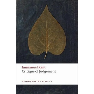 Critique of Judgement (ISBN: 9780199552467)