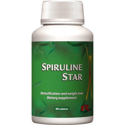 Starlife Spiruline Star pre detoxikáciu organizmu a zníženie hmotnosti 60 tabl