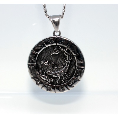 Steel Edge Přívěsek se znamením zvěrokruhu WJHP4278 Štír