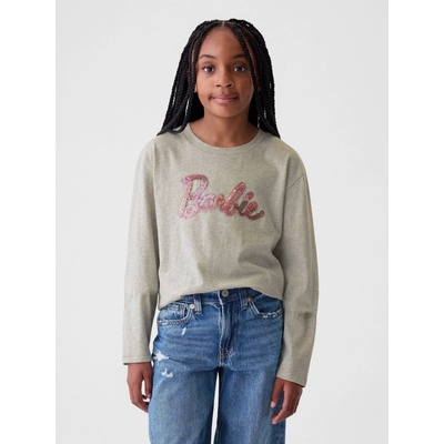 GAP dievčenské tričko s flitry Gap & Barbie 575304-00