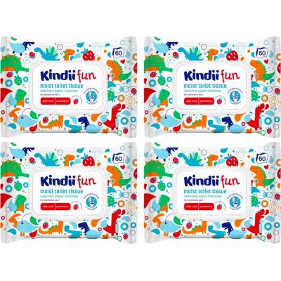 Kin Kindii vlhčený aloe vera/panthenol 60 ks