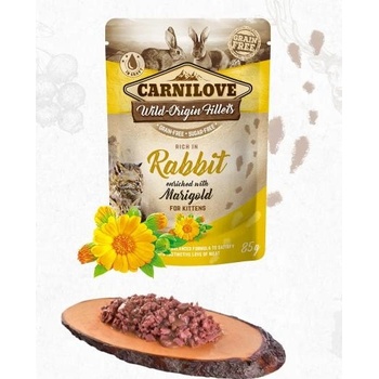 CARNILOVE cat KITTEN RABBIT marigold 85 g