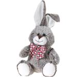 HEUNEC Плюшена играчка Heunec - Зайче с карирана панделка, кафяво, 30 cm (830172-1) - ozone