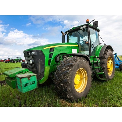 BrandMac Dětská deka Zelený traktor