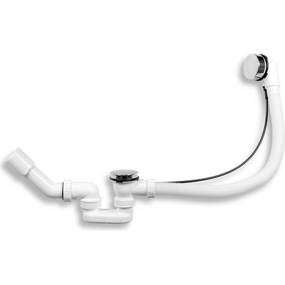 Výpusť vaňová, automatická, vaňový sifón 50, Cr