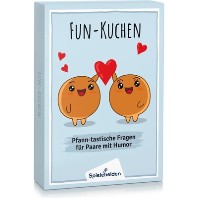 Spielehelden Partnerská hra Fun-Kuchen se zábavnými otázkami pro ještě větší sounáležitost (PAARE-11) (PAARE-11)