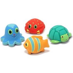  Melissa & Doug - Водни пръскалки - Морски обитатели