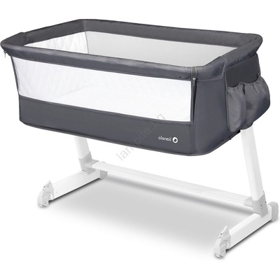 Lionelo - Преносима бебешка кошара THEO тъмносива (LN0330)