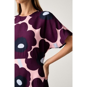 Marimekko разкроена рокля с лиосел (095989)