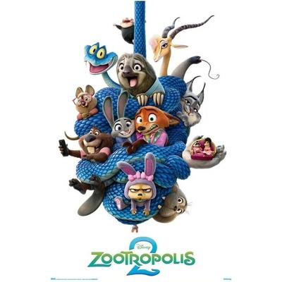 Plagát, Obraz - Zootropolis 2, 61 × 91.5 cm