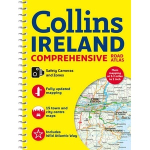 Comprehensive Road Atlas Ireland | Collins Maps (ISBN: 9780008412814)