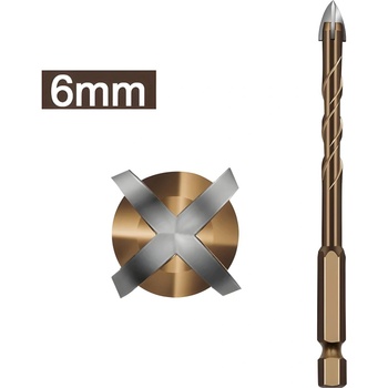 HARAHU Кръстосана бормашина - 6mm KP30958 (30958)