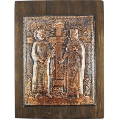 ИКОНА ГОЛЯМА СВЕТИ СВЕТИ КОНСТАНТИН И ЕЛЕНА