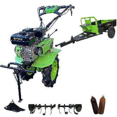 Мотофреза бензинова ТУНДЖА 7000К, 7 к. с. с ремарке 1250x850x300, макс. 500 кг (KR00610700)