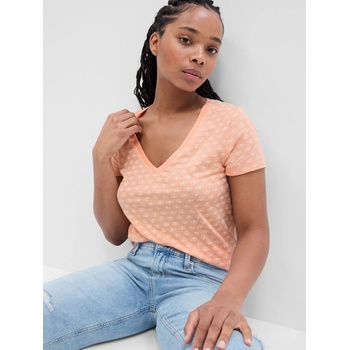 GAP Щампана тениска GAP GAP | Bezhov | ЖЕНИ | XXS