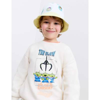 Marks & Spencer Суитшърт Toy Story с висок процент памук (2-8 години) Marks & Spencer кремава Marks & Spencer | Bezhov | Момчешки | 3-4 години
