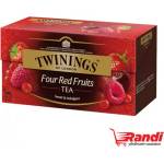 TWININGS Чай Twinings Four Red Fruits 25бр. 50гр