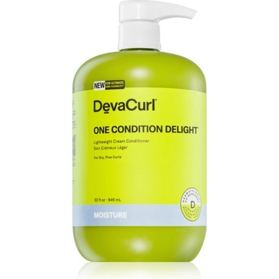 DevaCurl One Condition Delight lehký kondicionér pro vlnité a kudrnaté vlasy 946 ml