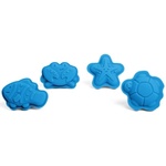 Bigjigs Toys Силиконови формички сини Ocean (BJ33601)
