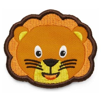 Dětský odznáček na suchý zip Affenzahn Velcro badge - Lion