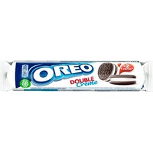 Oreo Double Creme sušienky s dvojitou vanilkovou náplňou 157 g