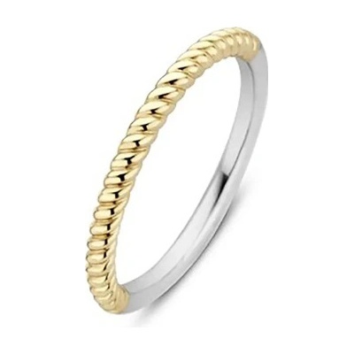 Ti Sento stříbrný točený prsten 1936SY