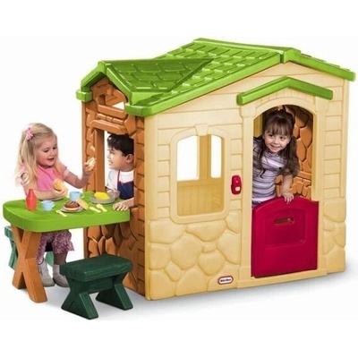 Little Tikes piknikový domček s patio a kúzelným zvončekom