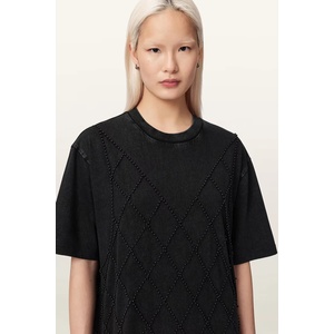 AllSaints уголемена рокля от памук DARCY (W038DF)