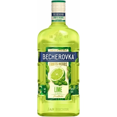 Becherovka Borovička 38% 0,7 l (čistá fľaša)