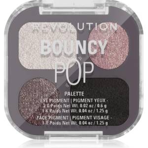 Revolution Beauty Bouncy POP Palette палитра сенки за очи цвят Moonlight